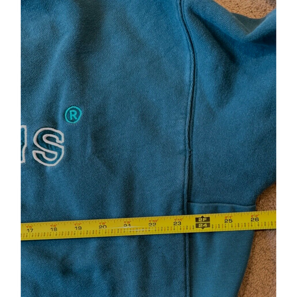 Adidas Sweatshirt Mens Size Large Y2K Spell Out Oversized Cotton EUC - Picture 8 of 8